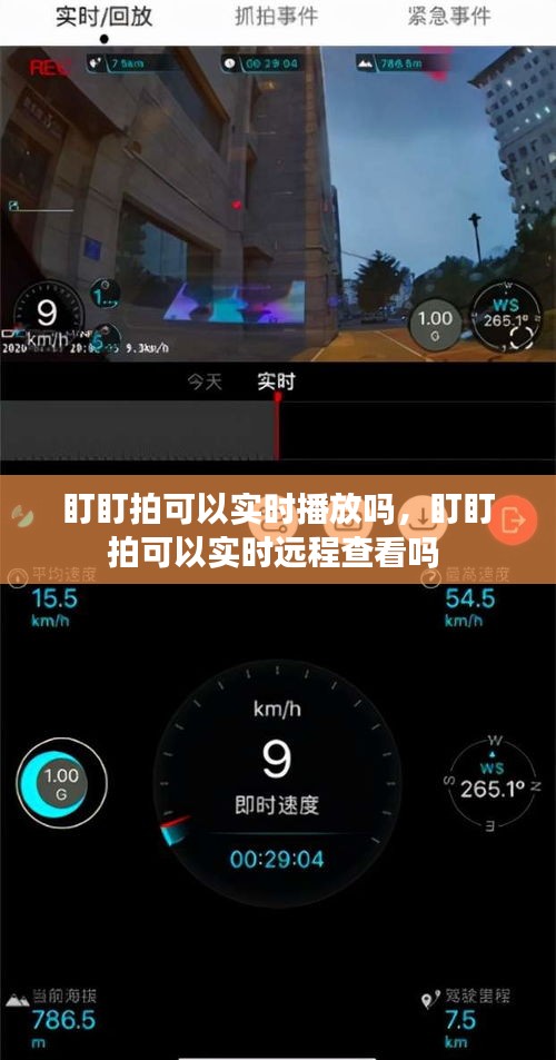 盯盯拍可以实时播放吗，盯盯拍可以实时远程查看吗 