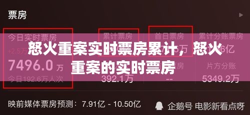 怒火重案实时票房累计，怒火重案的实时票房 