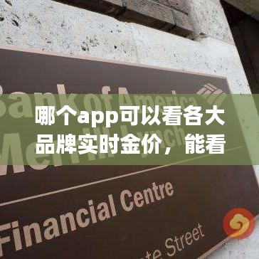 哪个app可以看各大品牌实时金价，能看金价的app 