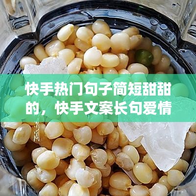 快手热门句子简短甜甜的，快手文案长句爱情甜甜 