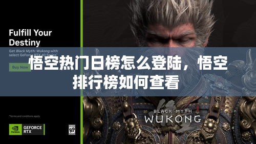 悟空热门日榜怎么登陆，悟空排行榜如何查看 