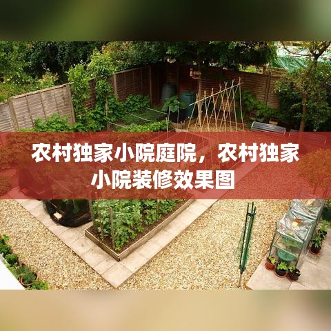 农村独家小院庭院，农村独家小院装修效果图 