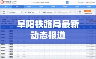 阜阳铁路局最新动态报道