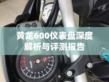 黄龙600仪表盘深度解析与评测报告