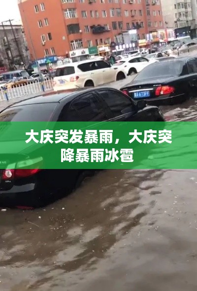 大庆突发暴雨，大庆突降暴雨冰雹 