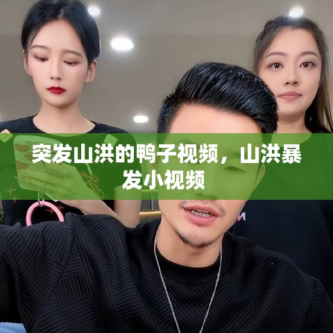 突发山洪的鸭子视频，山洪暴发小视频 