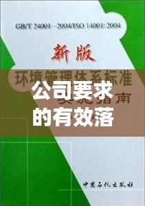 公司要求的有效落实策略与实践指南