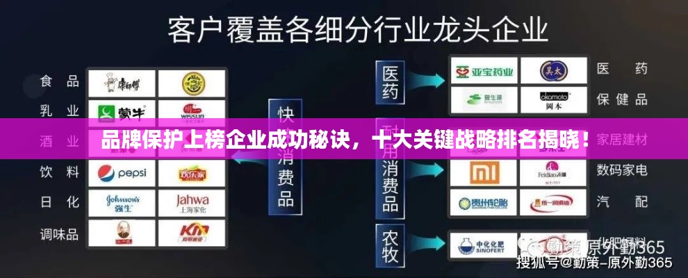 品牌保护上榜企业成功秘诀，十大关键战略排名揭晓！