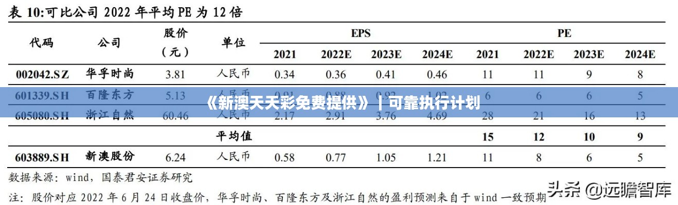 《新澳天天彩免费提供》｜可靠执行计划