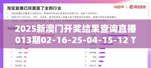 2025新澳门开奖结果查询直播013期02-16-25-04-15-12 T：22
