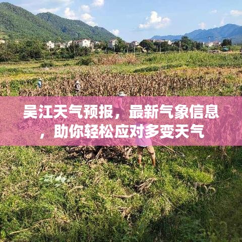 吴江天气预报，最新气象信息，助你轻松应对多变天气