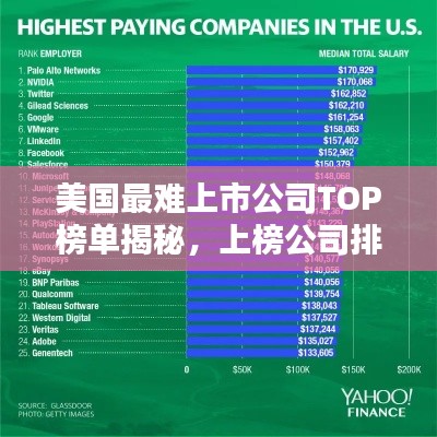 美国最难上市公司TOP榜单揭秘，上榜公司排名揭晓！