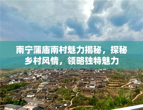南宁蒲庙南村魅力揭秘，探秘乡村风情，领略独特魅力