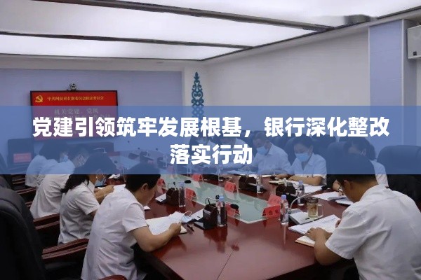 党建引领筑牢发展根基，银行深化整改落实行动