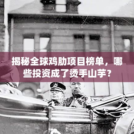 揭秘全球鸡肋项目榜单，哪些投资成了烫手山芋？