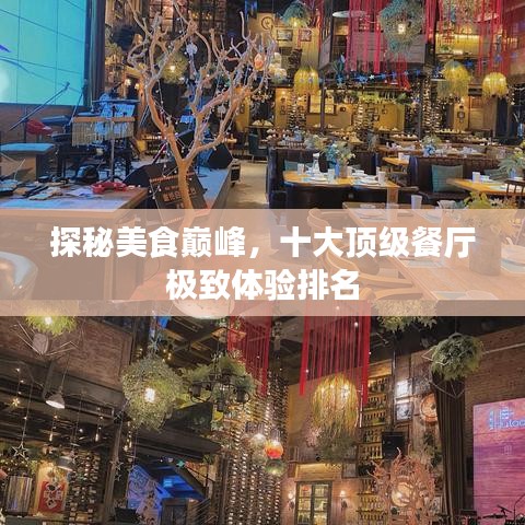 探秘美食巅峰，十大顶级餐厅极致体验排名
