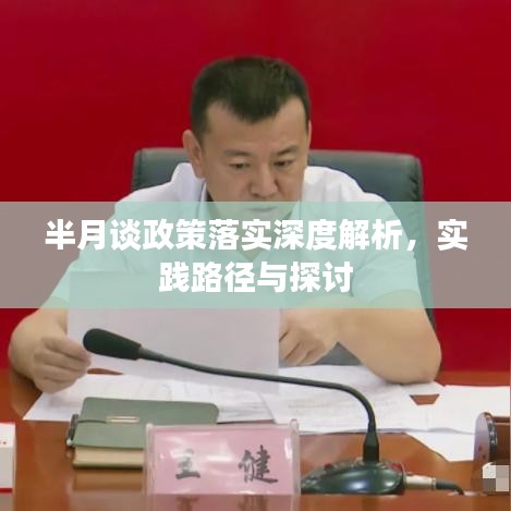 半月谈政策落实深度解析，实践路径与探讨