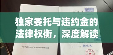 独家委托与违约金的法律权衡，深度解读法律细节