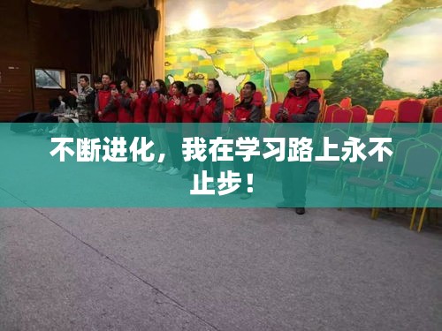 不断进化，我在学习路上永不止步！