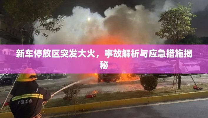 新车停放区突发大火，事故解析与应急措施揭秘
