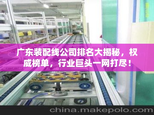 广东装配线公司排名大揭秘，权威榜单，行业巨头一网打尽！