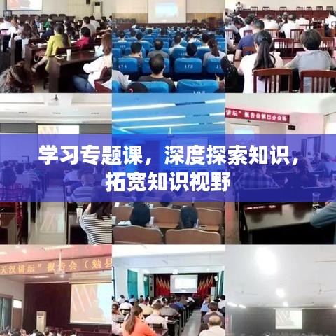 学习专题课，深度探索知识，拓宽知识视野