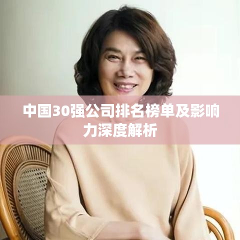 中国30强公司排名榜单及影响力深度解析