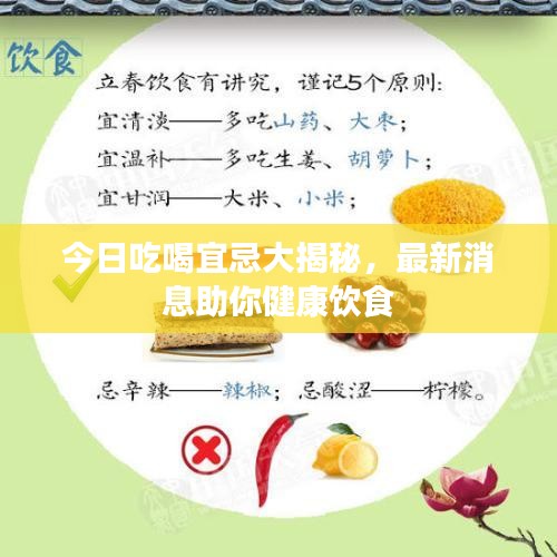 今日吃喝宜忌大揭秘，最新消息助你健康饮食