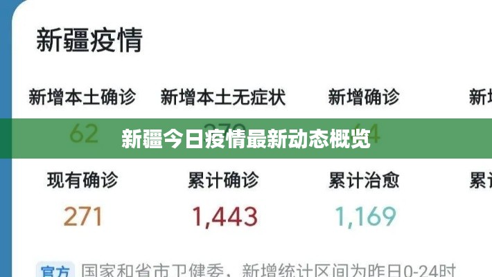 新疆今日疫情最新动态概览