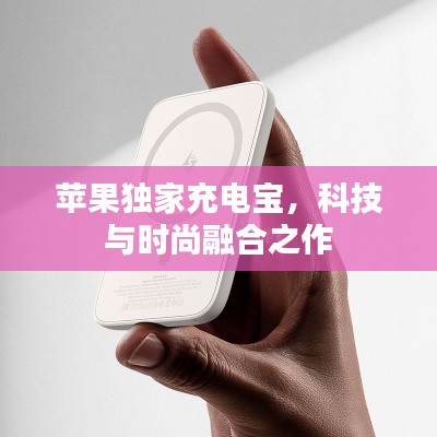 苹果独家充电宝，科技与时尚融合之作