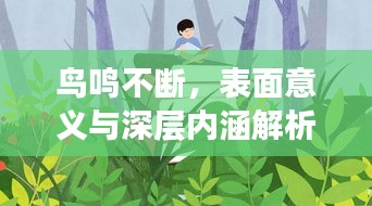 鸟鸣不断，表面意义与深层内涵解析