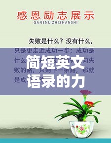 简短英文语录的力量，感恩与励志并行，激发无限潜能
