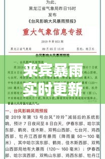 来宾暴雨实时更新，最新天气状况报告