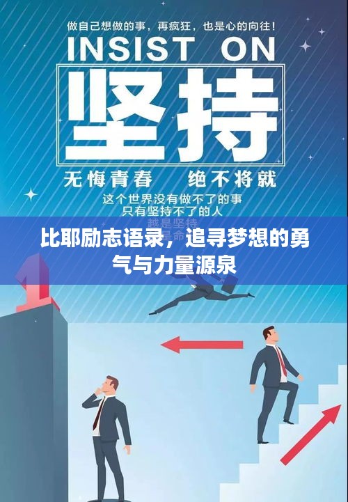 比耶励志语录，追寻梦想的勇气与力量源泉