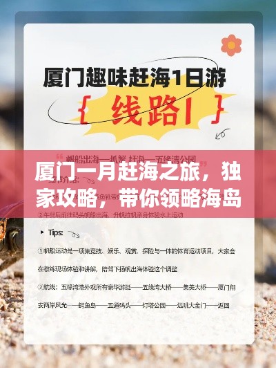厦门一月赶海之旅，独家攻略，带你领略海岛风情！