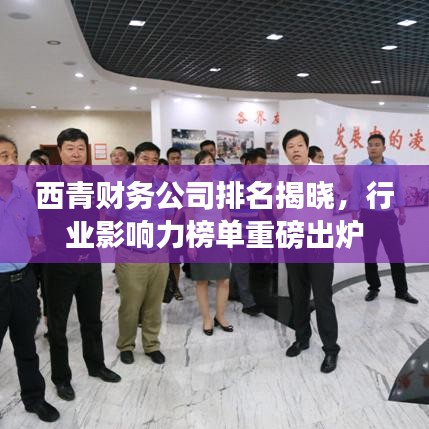 西青财务公司排名揭晓，行业影响力榜单重磅出炉