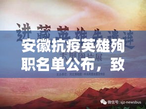 安徽抗疫英雄殉职名单公布，致敬逆行英雄，缅怀无悔奉献