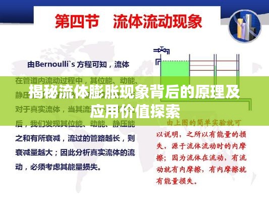 揭秘流体膨胀现象背后的原理及应用价值探索