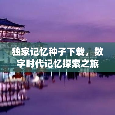 独家记忆种子下载，数字时代记忆探索之旅