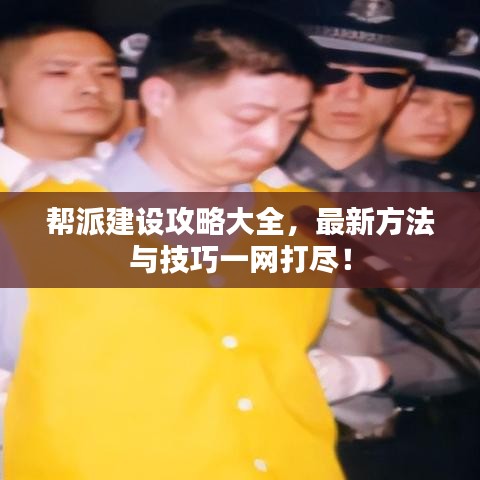 帮派建设攻略大全，最新方法与技巧一网打尽！