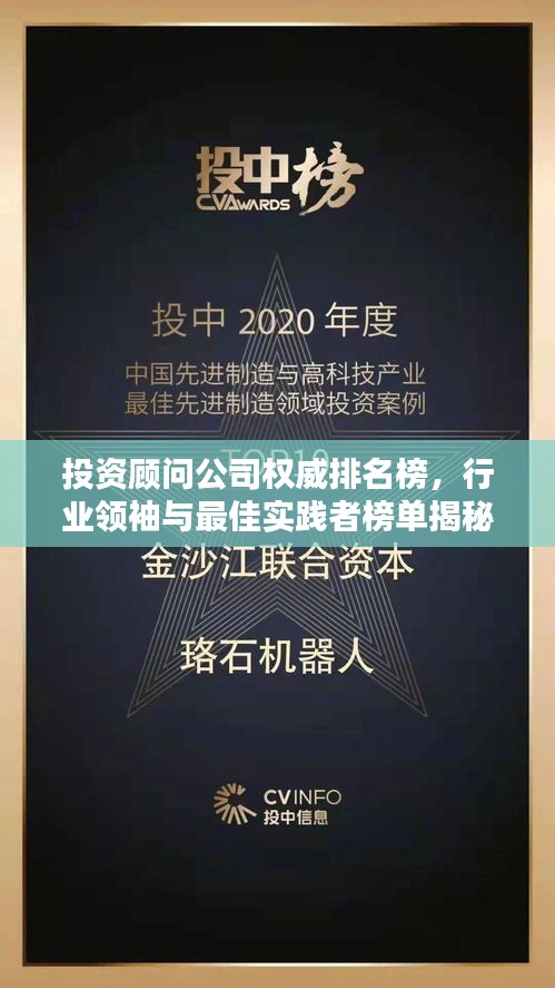 投资顾问公司权威排名榜，行业领袖与最佳实践者榜单揭秘！