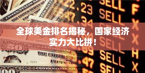 全球美金排名揭秘，国家经济实力大比拼！