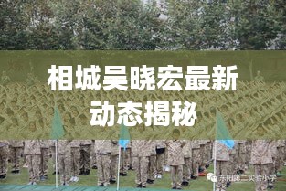 相城吴晓宏最新动态揭秘