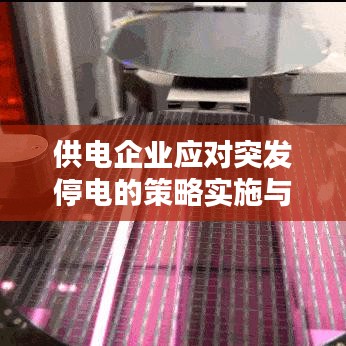 供电企业应对突发停电的策略实施与实战经验分享